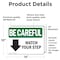 Signmission Safety Culture Sign, 14 in Width, Vinyl Decal, Rectangle OS-2PACK-BC-D-1014-L-10081 - alternate 5